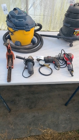 Skil Drill, Grinder, Heat Gun, Stapler