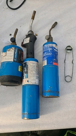 3 Propane Torches