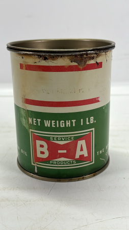 B-A 1lb Grease Tin