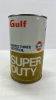 Gulf Super Duty 1 Quart Tin