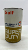 Gulf Super Duty 1 Quart Tin - 3