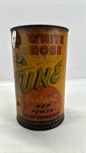 White Rose Tune 1 Quart Tin