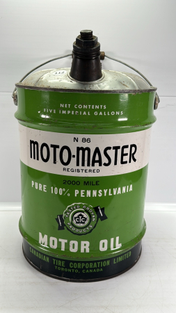 Moto-Master 5 Imperial Gallon Tin Pail