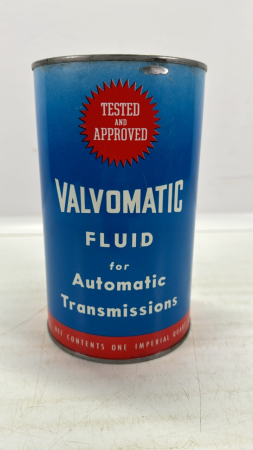 Valvomatic Automatic Transmission Fluid Tin