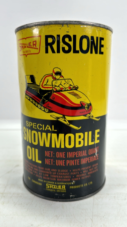 Rislone Snowmobile Oil One Imperial Quart Tin