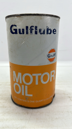 Gulf Motor Oil One Quart Cardboard