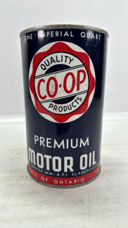 Co-Op Premium Motor Oil One Imperial Quart Tin