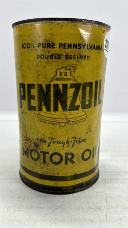 Pennzoil Tuff Film Motor Oil 1 Imperial Quart Tin