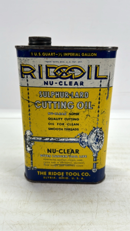 Ridge Cutting Oil One US Quart Tin