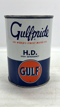 Gulfpride HD Motor Oil 1 US Quart Tin