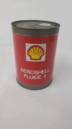 Shell Aeroshell Fluid 4 Quart Tin