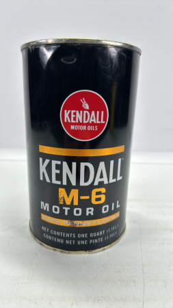 Kendall M-6 Motor Oil One Quart Tin