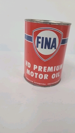 Fina HD Premium Motor Oil One US Quart Tin