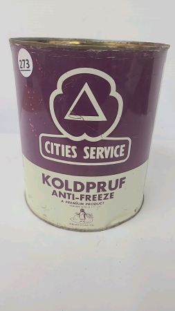 Cities Service Koldpruf Anti-Freeze Tin