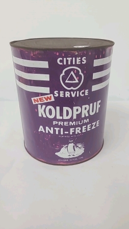 Cities Service Koldpruf Anti-Freeze Tin