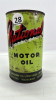 National Motor Oil One Quart Tin