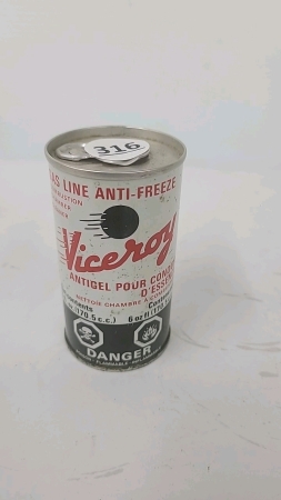 Viceroy Gas Line Anti-Freeze 6 Fl Oz Tin