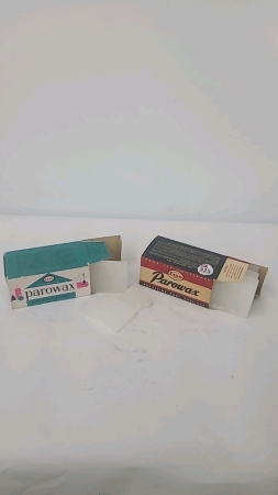 (2) Esso Parowax Boxes with Contents