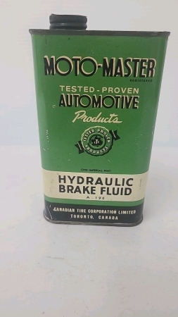 Moto-Master Hydraulic Brake Fluid 20 Fl Oz Tin