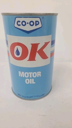 Co-Op Ok Motor Oil One Quart Tin