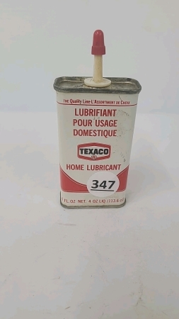 Texaco Home Lubricant 4 Oz Tin