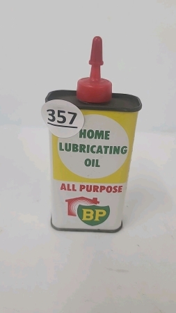 BP Home Lubricating Oil 4 oz Tin