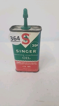 Singer Handy Oiler 4oz Tin