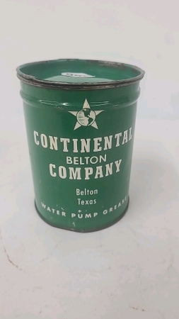 Continental Company Water Pump Grease Tin