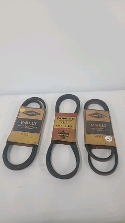 (2) Goodyear & (1) Dunlop V Belts