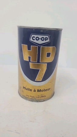 Co-Op HD 7 Motor Oil One Quart Tin