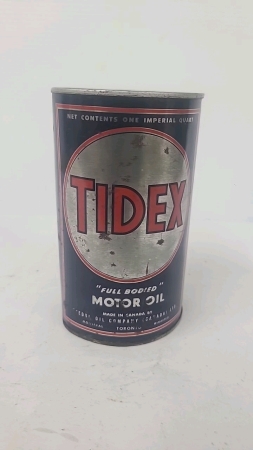 Tidex Full Bodied Motor Oil One Imperial Quart Tin