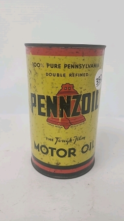 Pennzoil Tough Film Motor Oil 1 Imperial Quart Tin