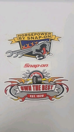 (2) Snap-ON Decals