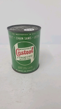 Castrol 2 Stroke Motor Oil 1 Imperial Pint Tin