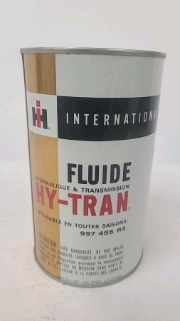 International Hy Tran Fluid One Quart Tin