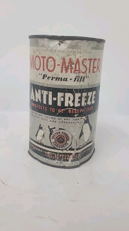 Moto-Master Anti-Freeze One Quart Tin