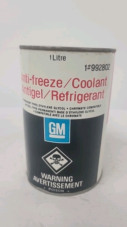 GM Anti-Freeze One Litre Tin