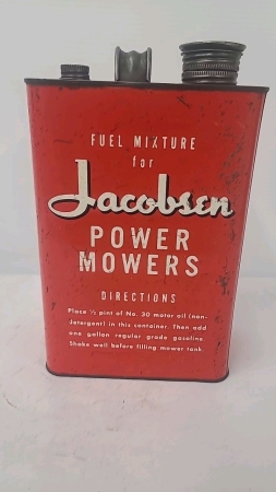 Jacobson Power Mowers One US Gallon Tin