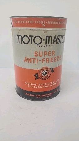 Moto-Master Anti-Freeze One Gallon Tin