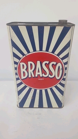 Brasso 1 Gallon Tin