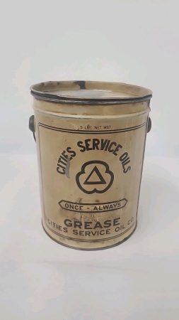 Cities Service 5 lb Grease Pail