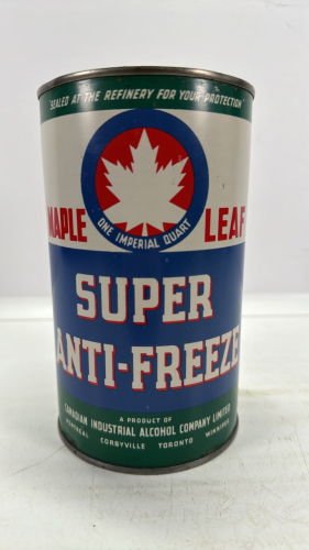 Maple Leaf Anti-Freeze One Imperial Quart Tin