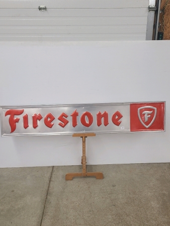 Firestone Aluminum Sign