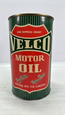 Velco Motor Oil One Imperial Quart Tin