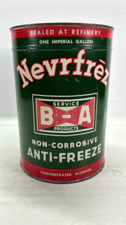 BA Nevrfrez Anti-Freeze 1 Gallon Tin