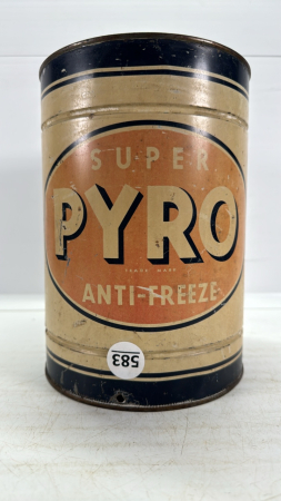 Super Pyro Anti-Freeze One Imperial Gallon Tin