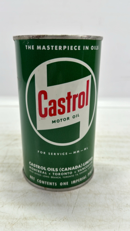 Castrol Motor Oil Can One Imperial Pint