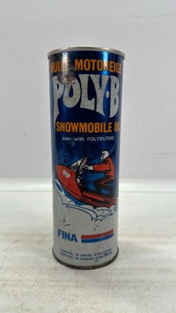 Fina Poly-B Snowmobile Oil 20 Oz Can