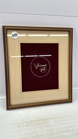 Velvet 98 Framed Piece