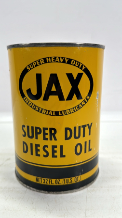 JAX Diesel Oil One US Quart Tin